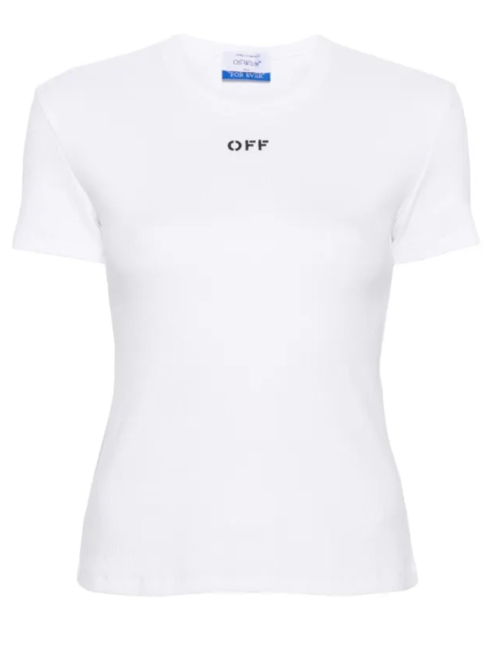 Off-White White Minimal 'OFF' Logo Short Sleeve Tee